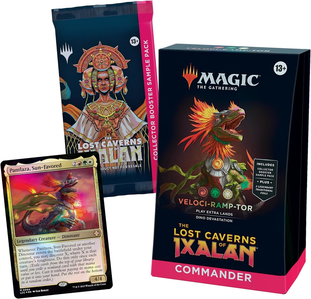 MTG: The Lost Caverns of Ixalan - Veloci-ramp-tor Commander Deck