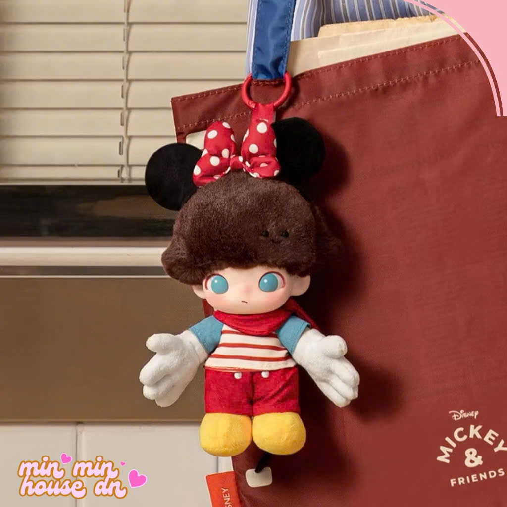 DIMOO WORLD X DISNEY Series-Vinyl Plush Keychain Blind Box POP MART