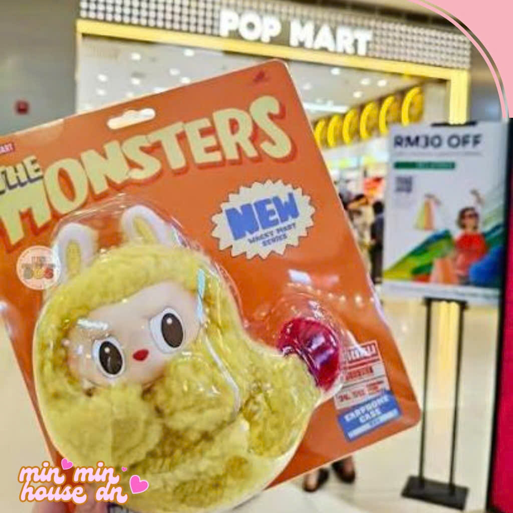 Labubu Tôm - The monsters wacky mart - Earphone POP MART