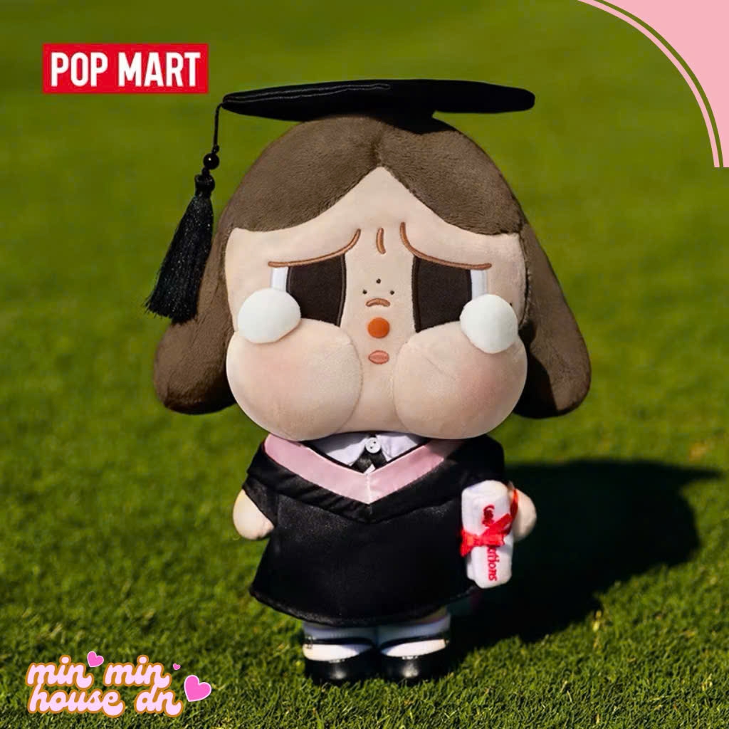 POP MART CRYBABY Sunset Concert - Plush Doll - Crybaby Tốt Nghiệp