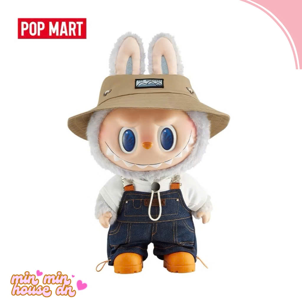 POP MART THE MONSTERS FALL IN WILD SERIES-Vinyl Plush Doll - Labubu cúc 38cm