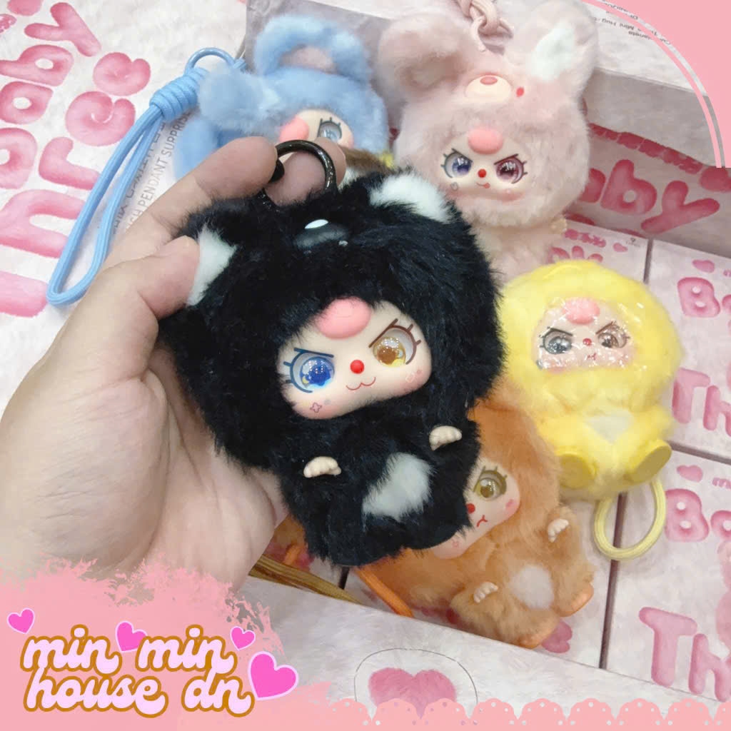 Baby Three thế hệ mới 2025 X Miniso Blind Box - BB3 nhà Min Min