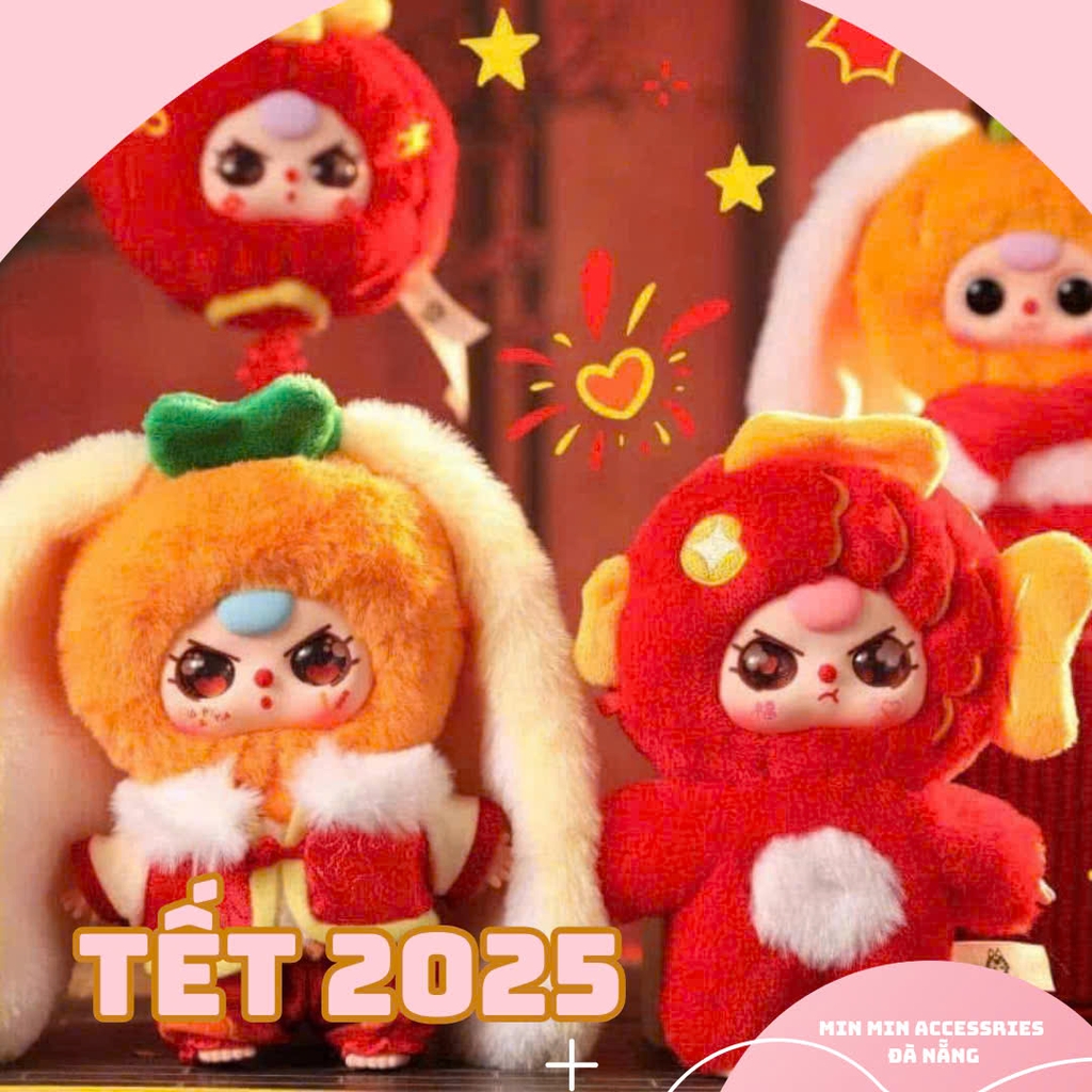 Blind box tết 2025 Baby three thần tài BB3