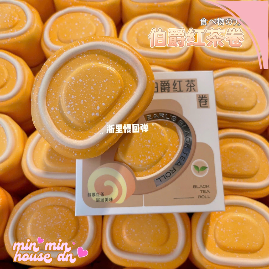 Squishy HT Bánh Mỳ Basque 3 vị Slow Chậm Tăng Siêu Mềm