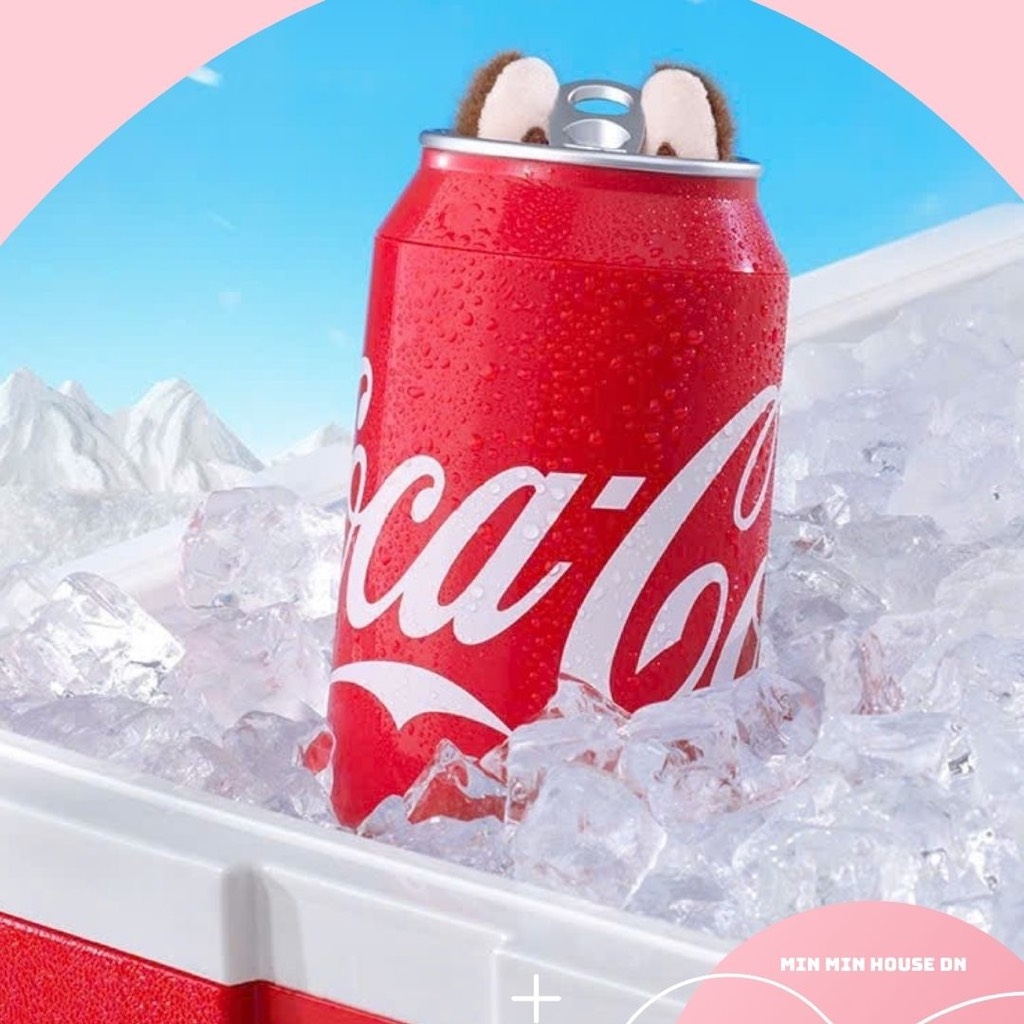 POP MART THE MONSTERS COCA-  LABUBU COLA SERIES-Vinyl Face Blind Box