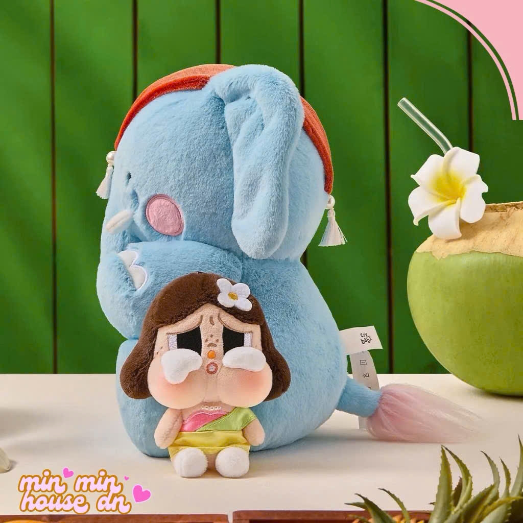 CRYBABY Plush Doll - HELLO THAILAND elephant with crybaby POP MART