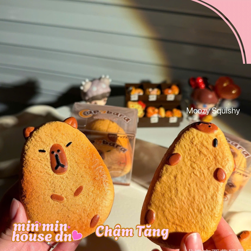 Mozzy squishy Bánh Nướng Capybara CH