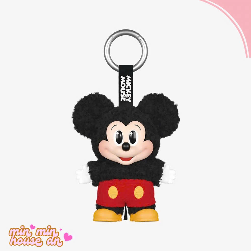 Mickey Family Cute Together Keychain Series Figures POP MART - Blind Box