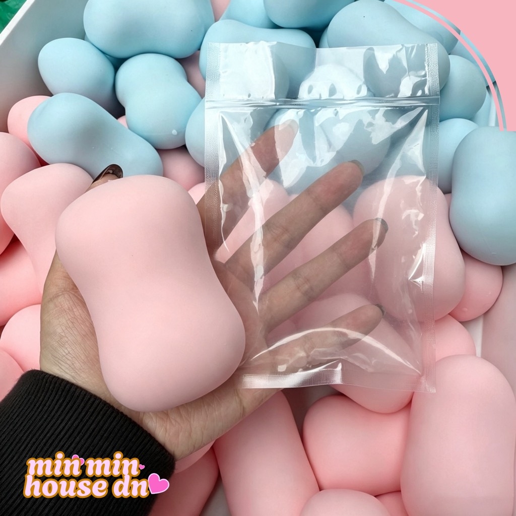 Squishy Bóp Giòn Rộp Rộp Đã Tay HT - Sản Phẩm chơi dễ bung nút nếu bóp mạnh, Không đổi trả.