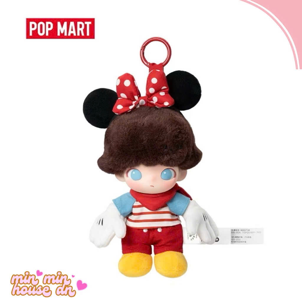 DIMOO WORLD X DISNEY Series-Vinyl Plush Keychain Blind Box POP MART