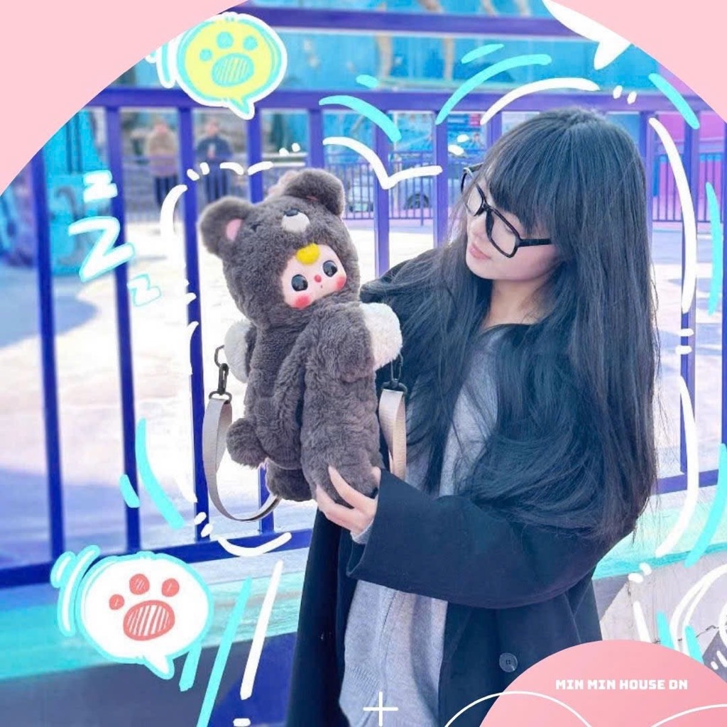 Blind box BB3 baby three Balo gấu