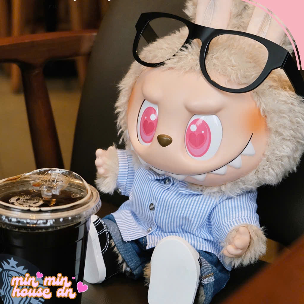 POP MART THE MONSTERS - FLIP WITH ME Vinyl Plush Doll 38cm