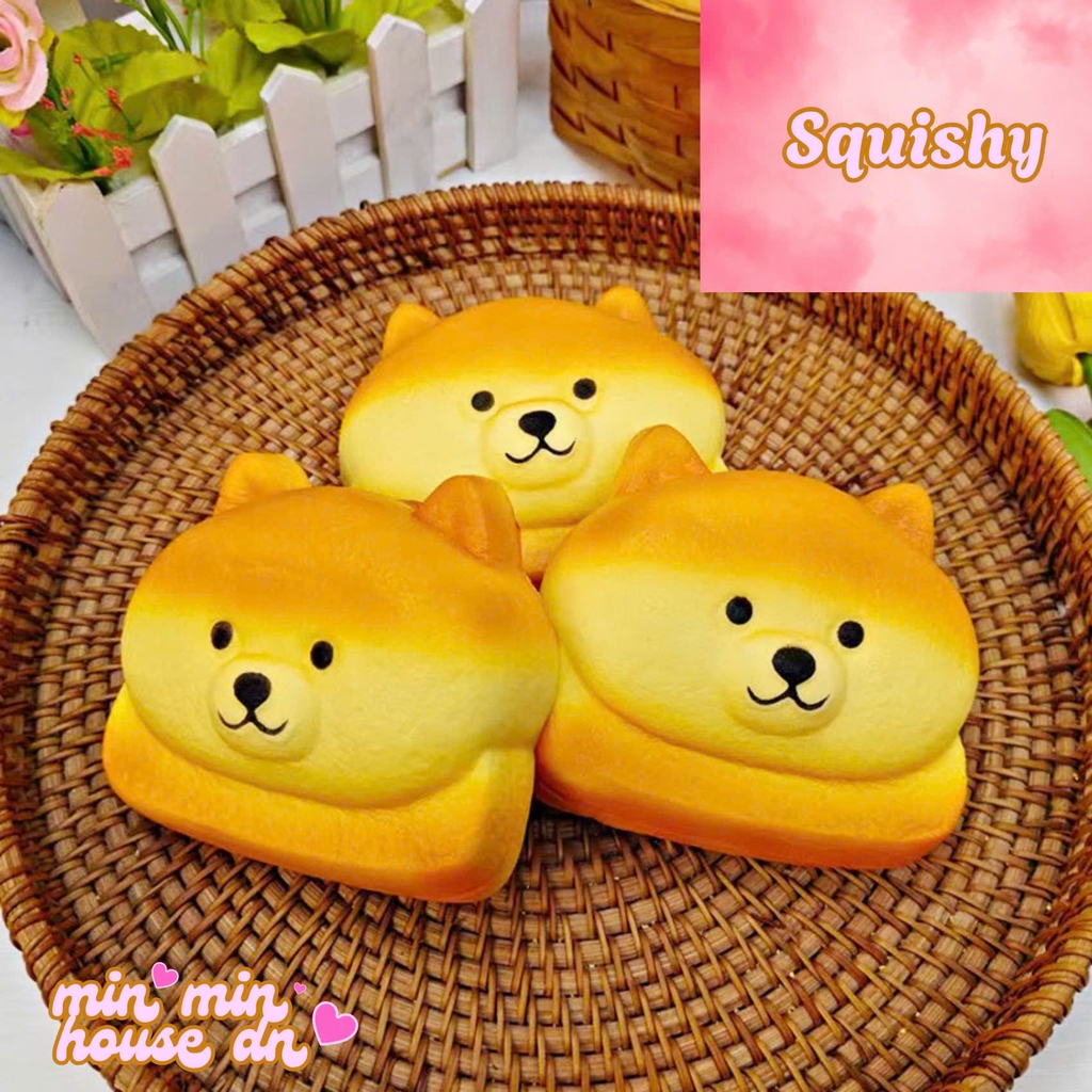 Squishy bánh mỳ các loại Ht