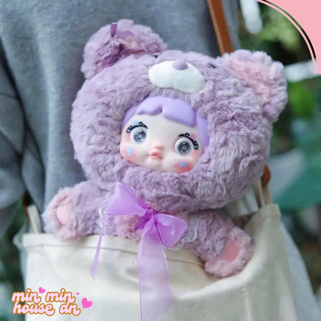 Nommi Bé Gấu Bông Dễ Thương, Blind Box Ngẫu Nhiên, Ver 1 Size 400%