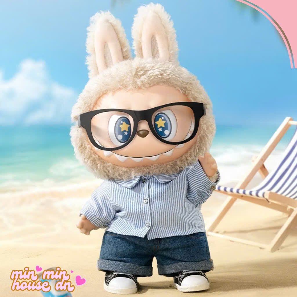 POP MART THE MONSTERS - FLIP WITH ME Vinyl Plush Doll 38cm