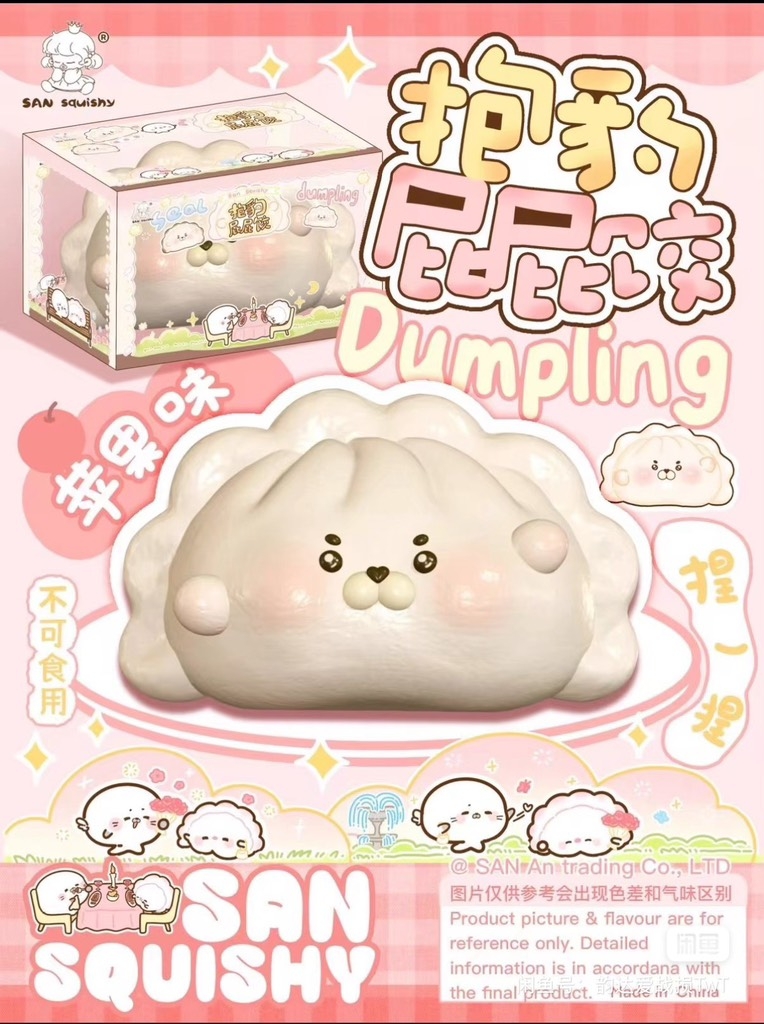 San Squishy Bánh Màn Thầu Hải Cẩu