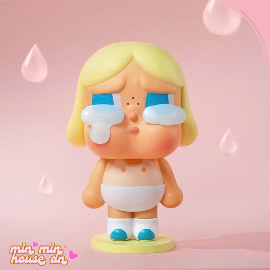 Mô Hình Crybaby - Crying again - Let's cry together Blind Box Figures POP MART