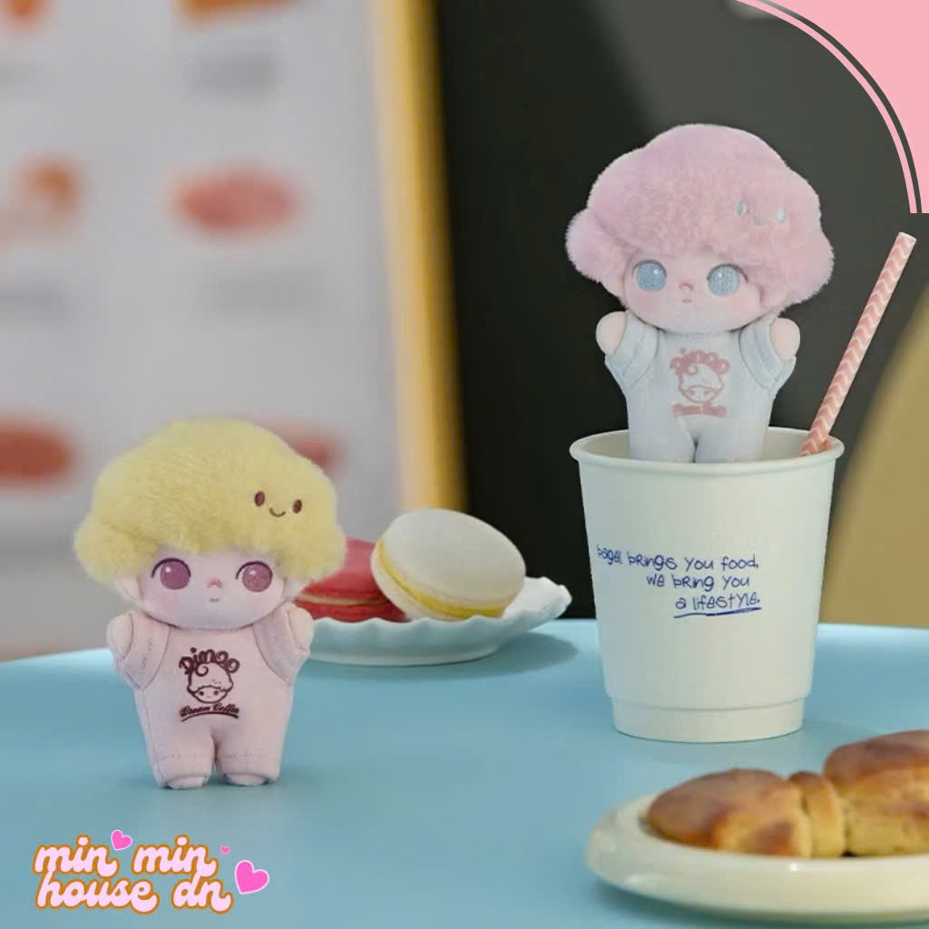 DIMOO coffee Crush on Coffee Series-Soft-faced Plush Keychain Blind Box - POP MART