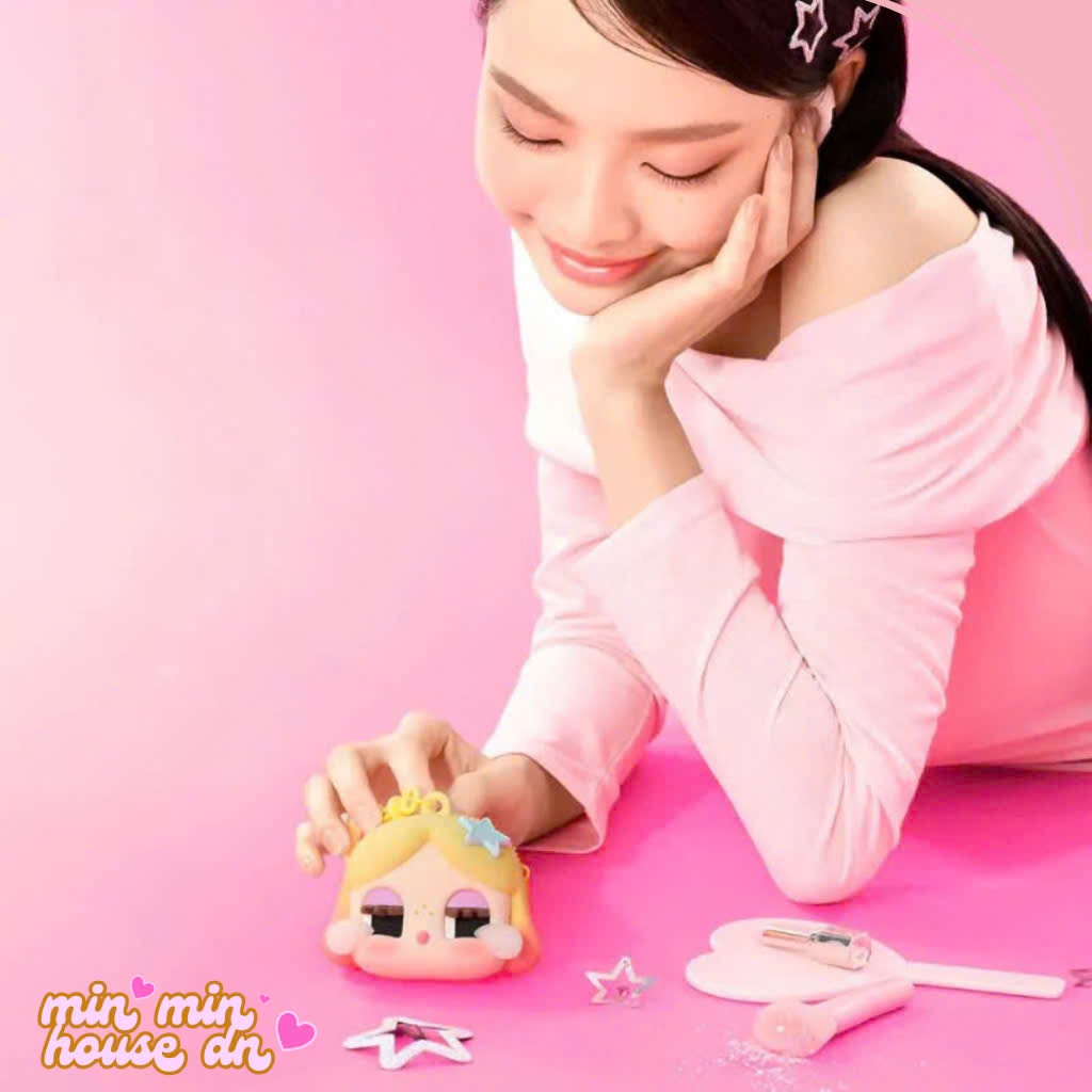 Case earphone shinny CRYBABY - POP MART