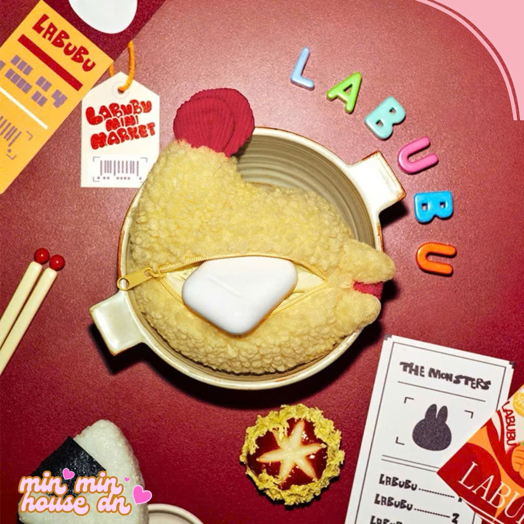 POP MART THE MONSTERS Wacky Mart Series - EarphoneCase - Case Tôm Labubu