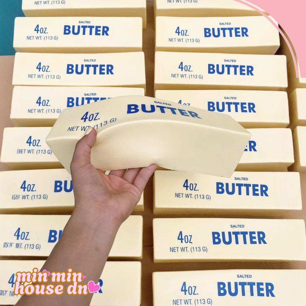 Hachimi squishy Thanh Bơ Butter Siêu Mềm Siêu Chậm Tăng CH