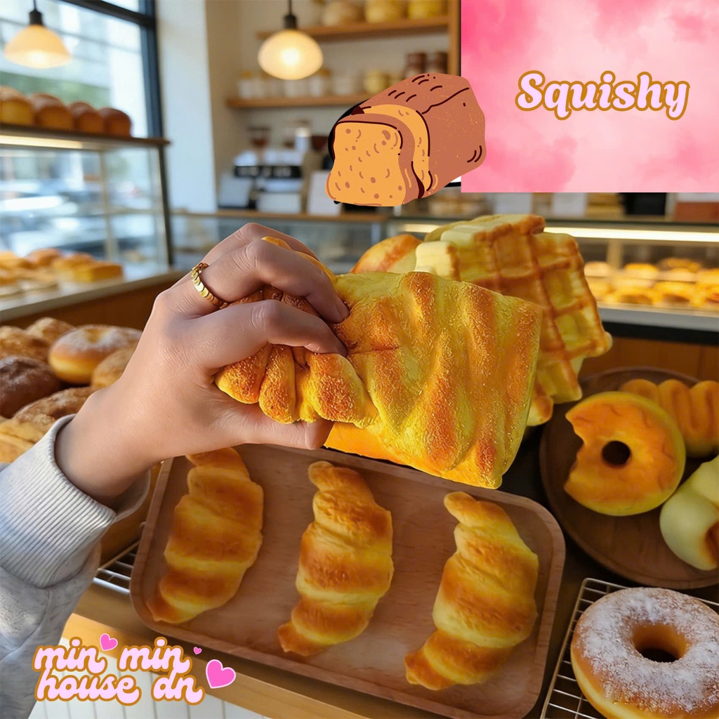Squishy Bánh Mỳ Siêu Bự - Chất Xưa Ht