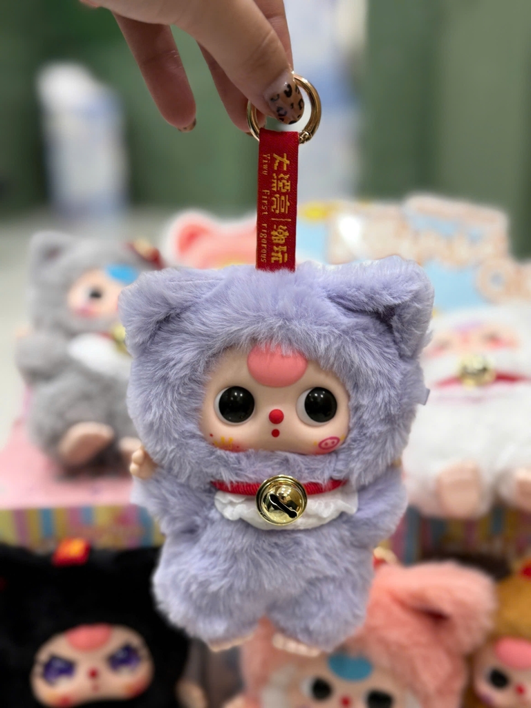 Blind Box BB3 Mèo tỷ phú Mèo thần tài v2