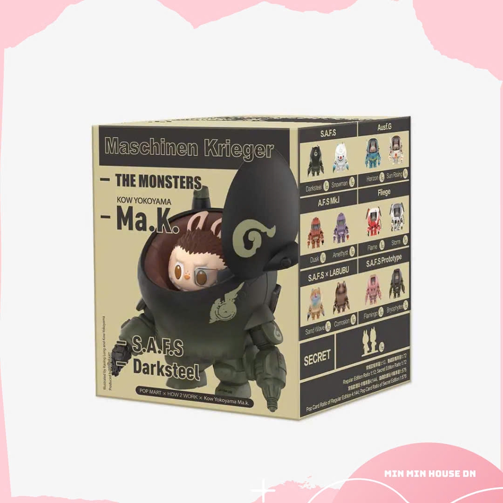Mô Hình MA.K Labubu Monsters POP MART blind box