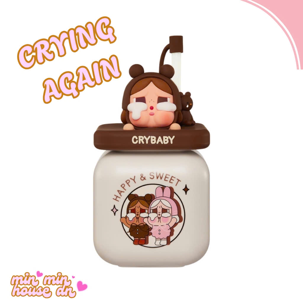 LY CRYBABY Crying Again Series-Straw Cup POP MART