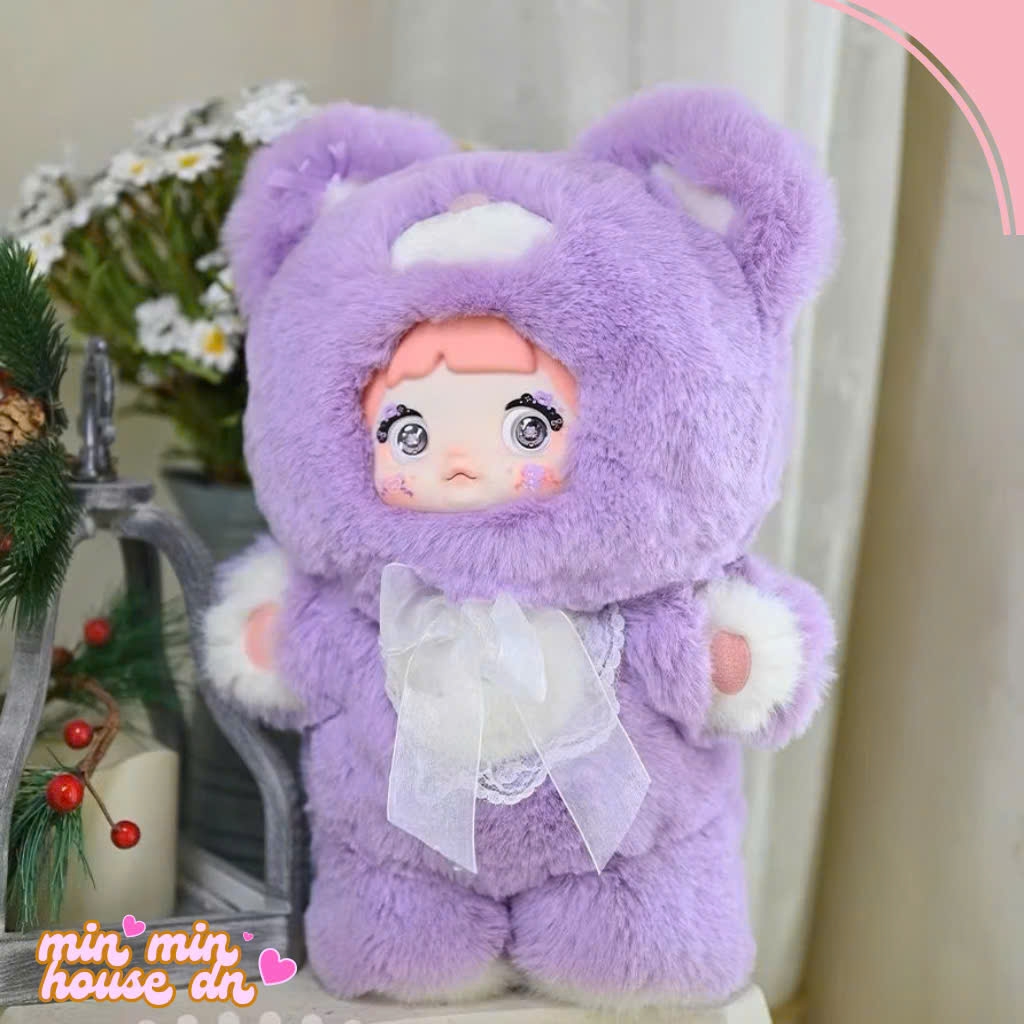 Nommi Bé Gấu Bông Dễ Thương, Blind Box Ngẫu Nhiên, Ver 1 Size 400%