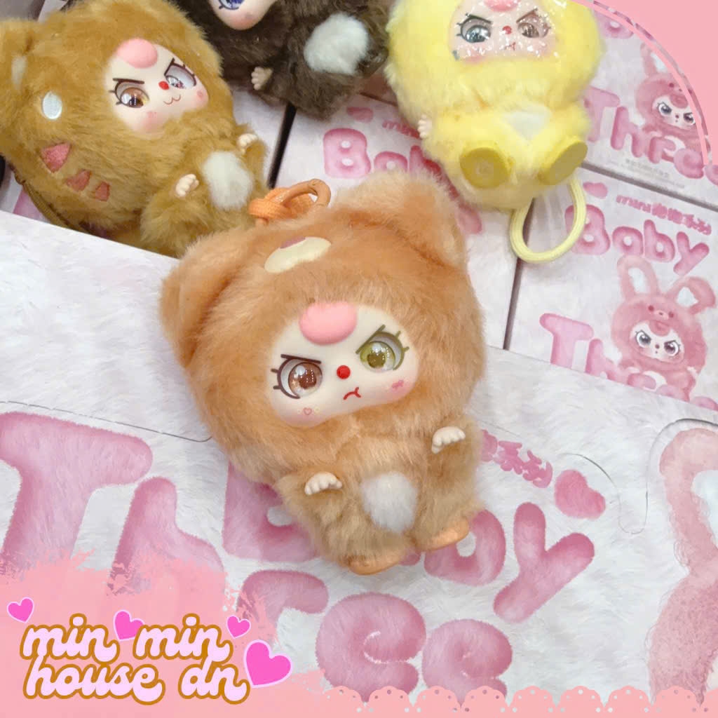 Baby Three thế hệ mới 2025 X Miniso Blind Box - BB3 nhà Min Min