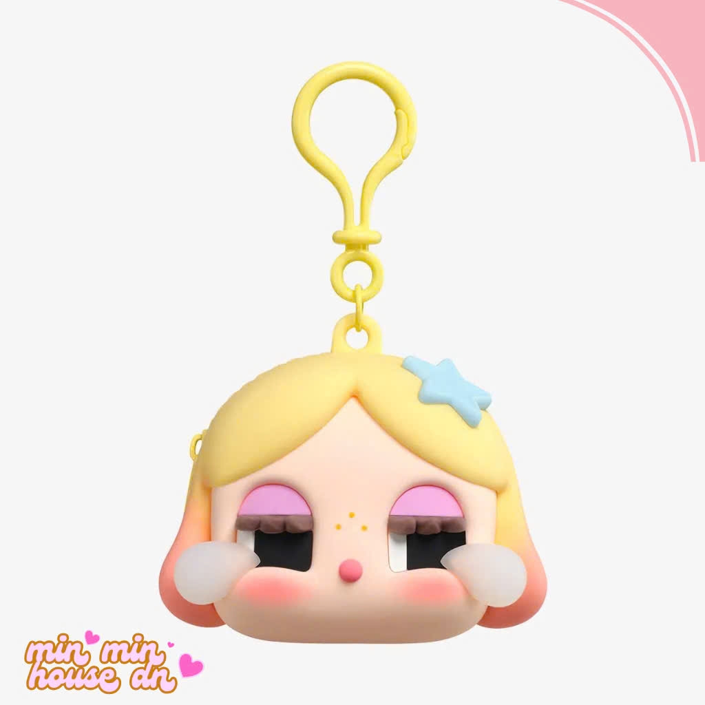 Case earphone shinny CRYBABY - POP MART