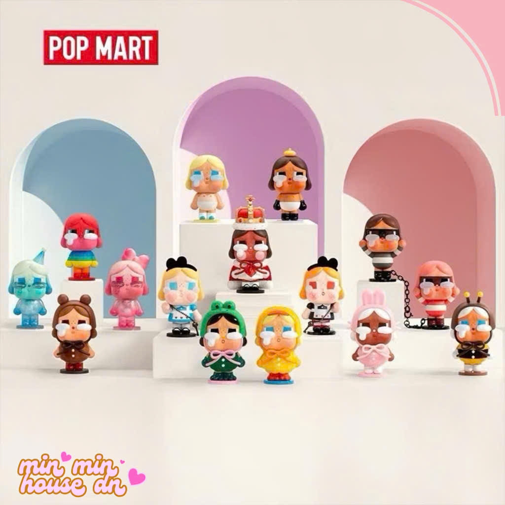 Mô Hình Crybaby - Crying again - Let's cry together Blind Box Figures POP MART