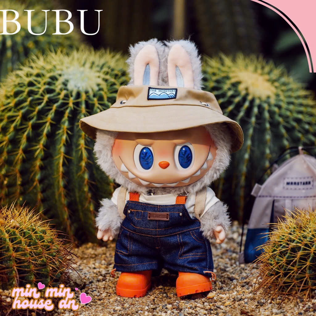 POP MART THE MONSTERS FALL IN WILD SERIES-Vinyl Plush Doll - Labubu cúc 38cm