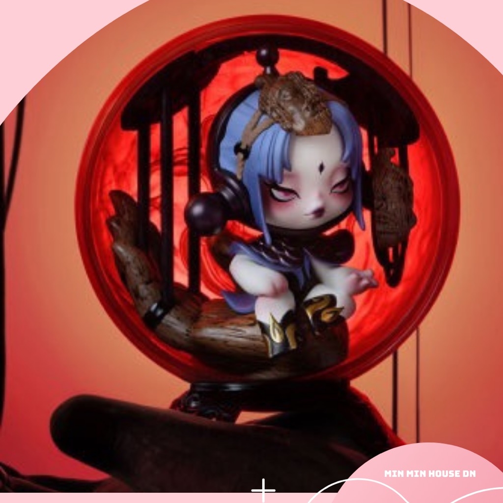 SKULLPANDA Quả Cầu Nét Thời Gian SKULLPANDA The Mirage Series Figures POP MART