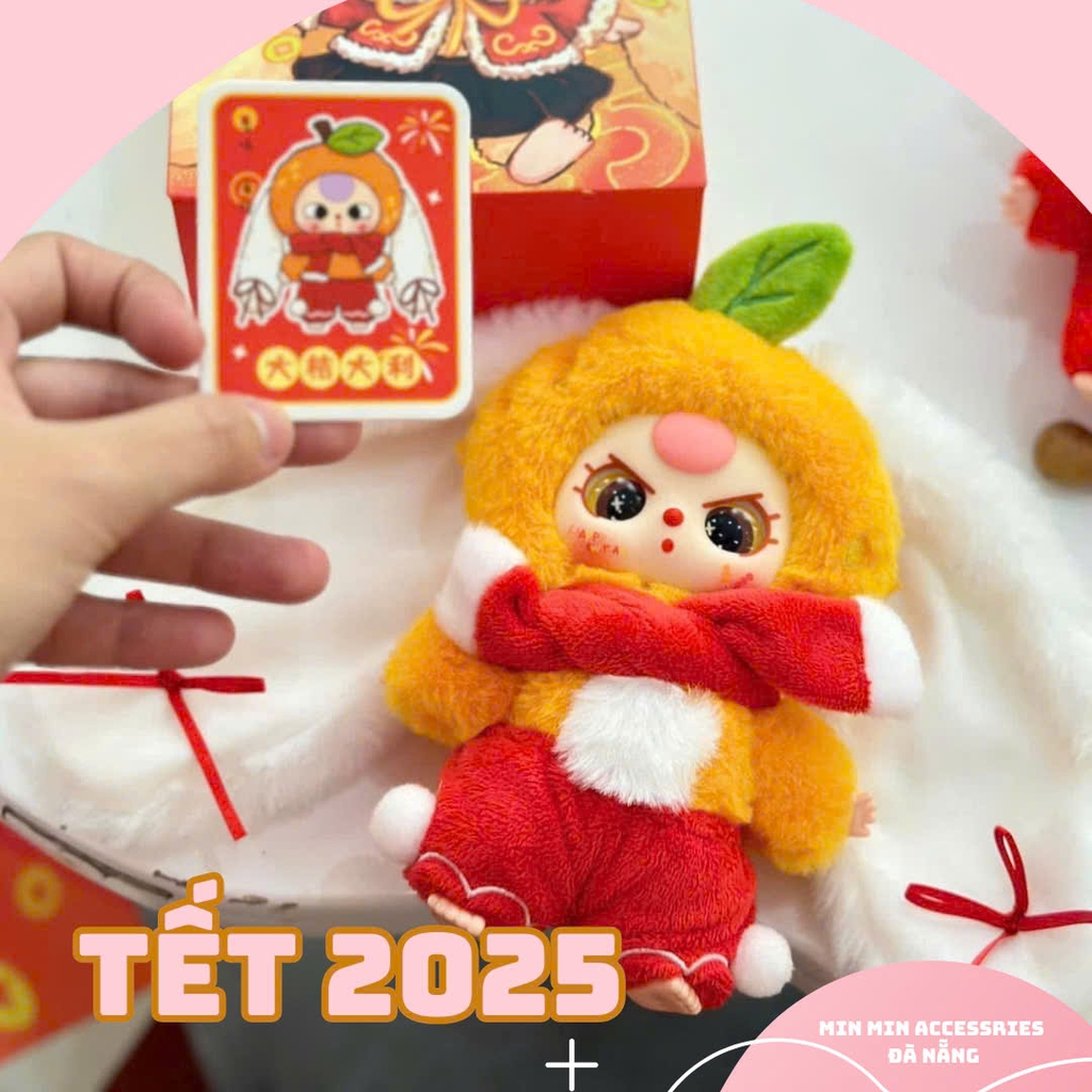 Blind box tết 2025 Baby three thần tài BB3