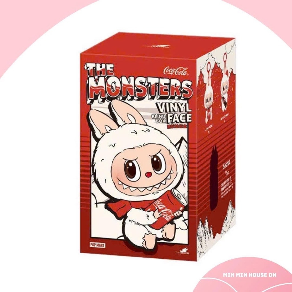 POP MART THE MONSTERS COCA-  LABUBU COLA SERIES-Vinyl Face Blind Box