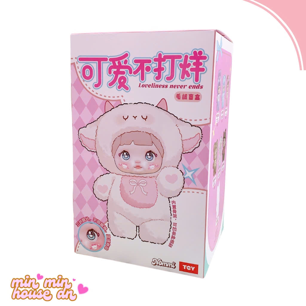 Nommi Ver 1 Động Vật Đáng Yêu, Blind Box Ngẫu Nhiên, móc khoá túi gấu bông