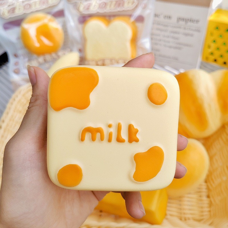 HT Squishy Bánh Mỳ Hình Thú Dễ Thương Chất Bơ Chậm Tăng