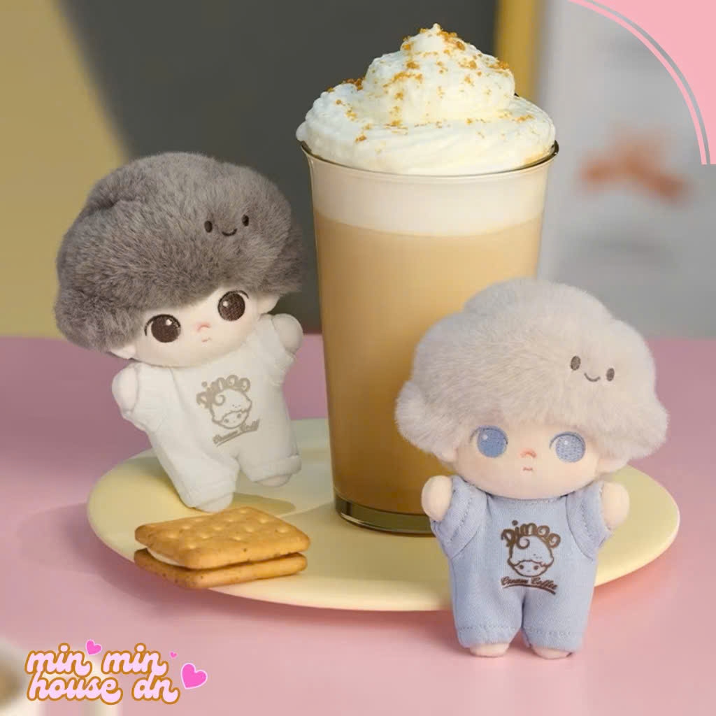 DIMOO coffee Crush on Coffee Series-Soft-faced Plush Keychain Blind Box - POP MART