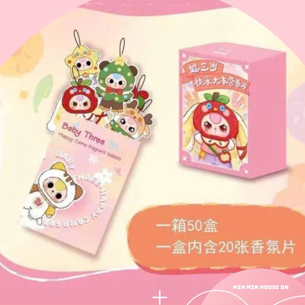 Hộp Túi Thơm BB3 Baby Three ngẫu nhiên 20 tép