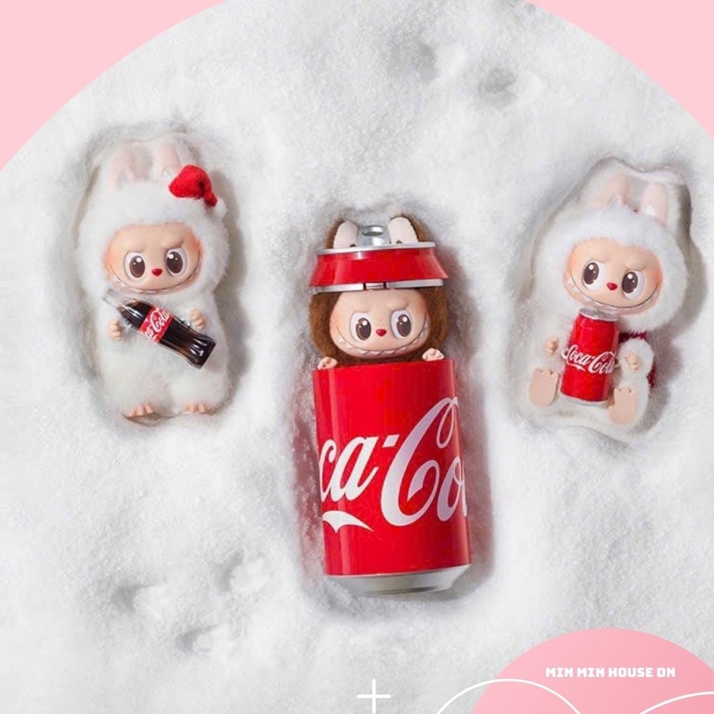 POP MART THE MONSTERS COCA-  LABUBU COLA SERIES-Vinyl Face Blind Box