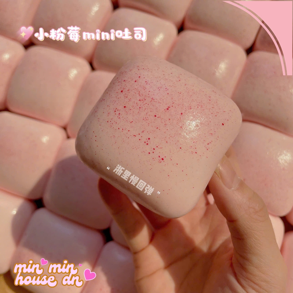 Squishy HT Bánh Mochi Dễ Thương Siêu Mềm Slow