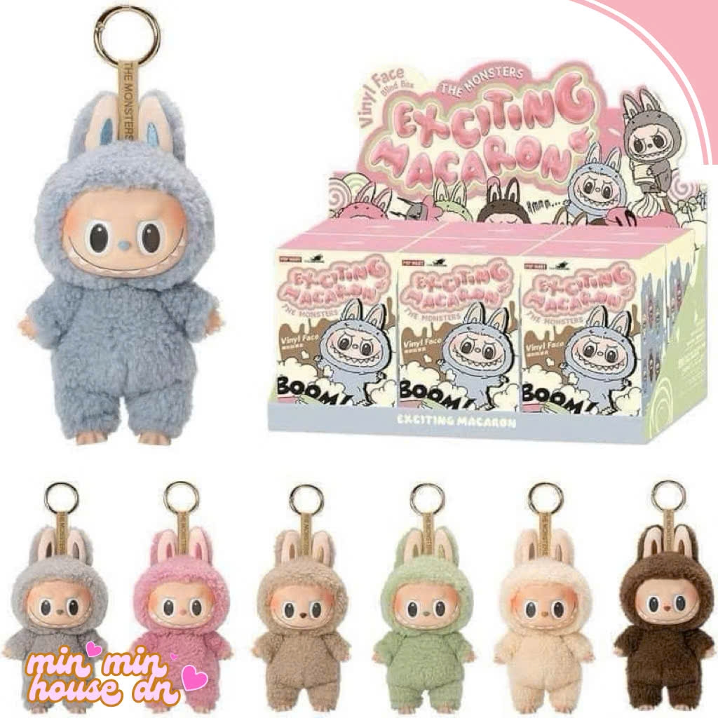 POP MART THE MONSTERS - Tasty Macarons Vinyl Face Blind Box - Labubu