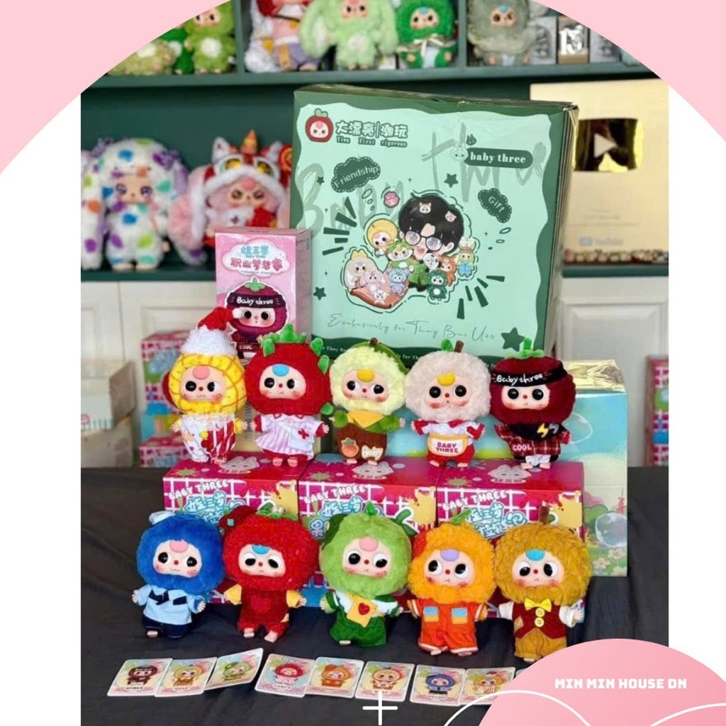 BABY THREE Nghề Nghiệp Mơ Ước - Trái Cây Đi Làm - BLIND BOX