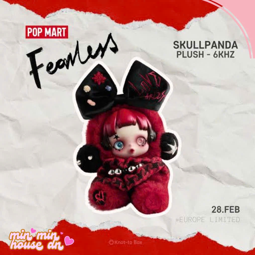 SKULLPANDA EU - Bảng đặc biệt 17cm POP MART