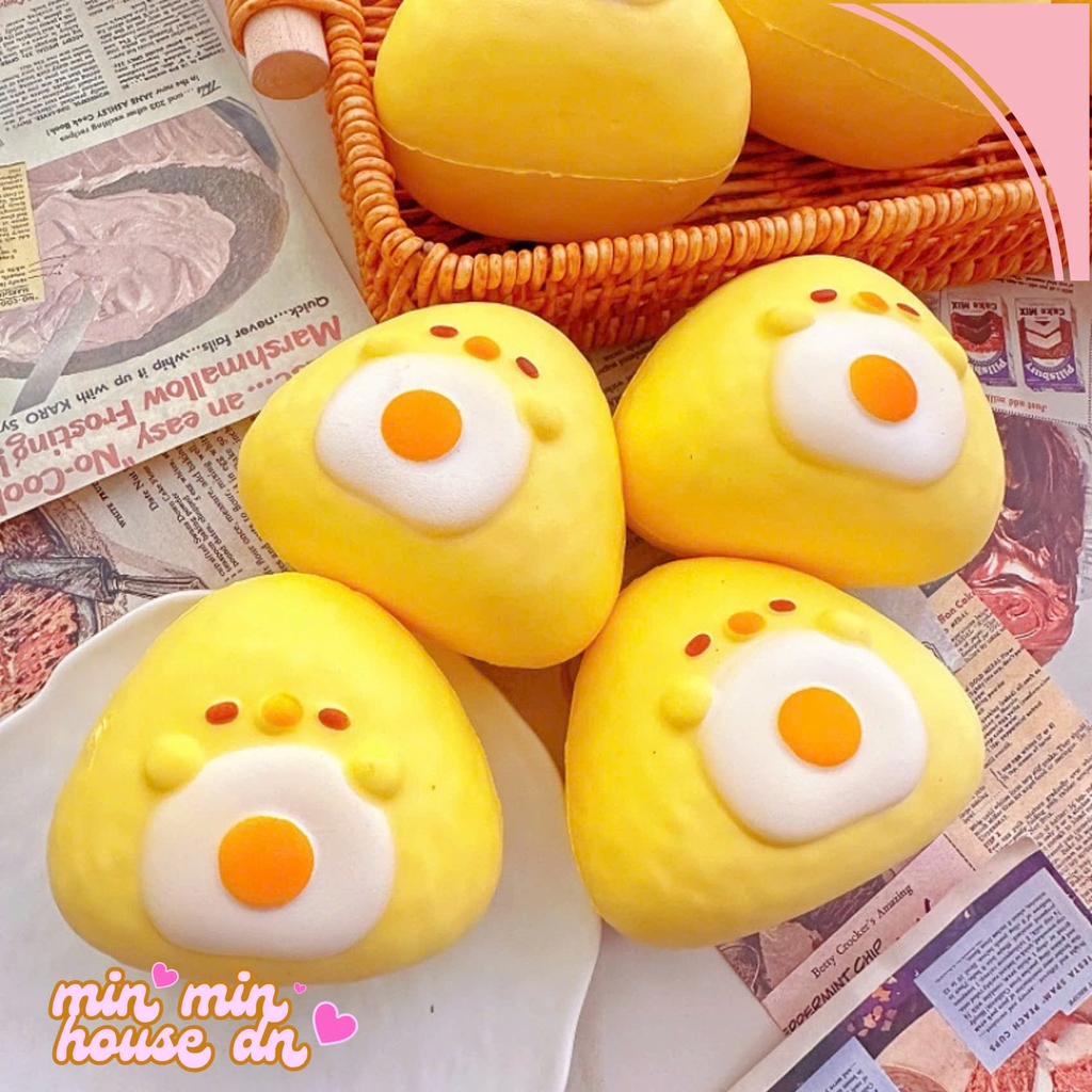 Squishy Bánh mỳ hình động vật dễ thương Chậm Tăng Mềm Mịn