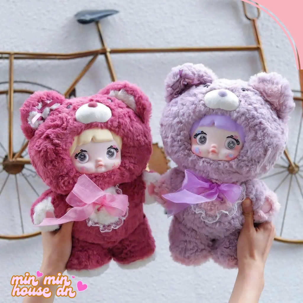 Nommi Bé Gấu Bông Dễ Thương, Blind Box Ngẫu Nhiên, Ver 1 Size 400%