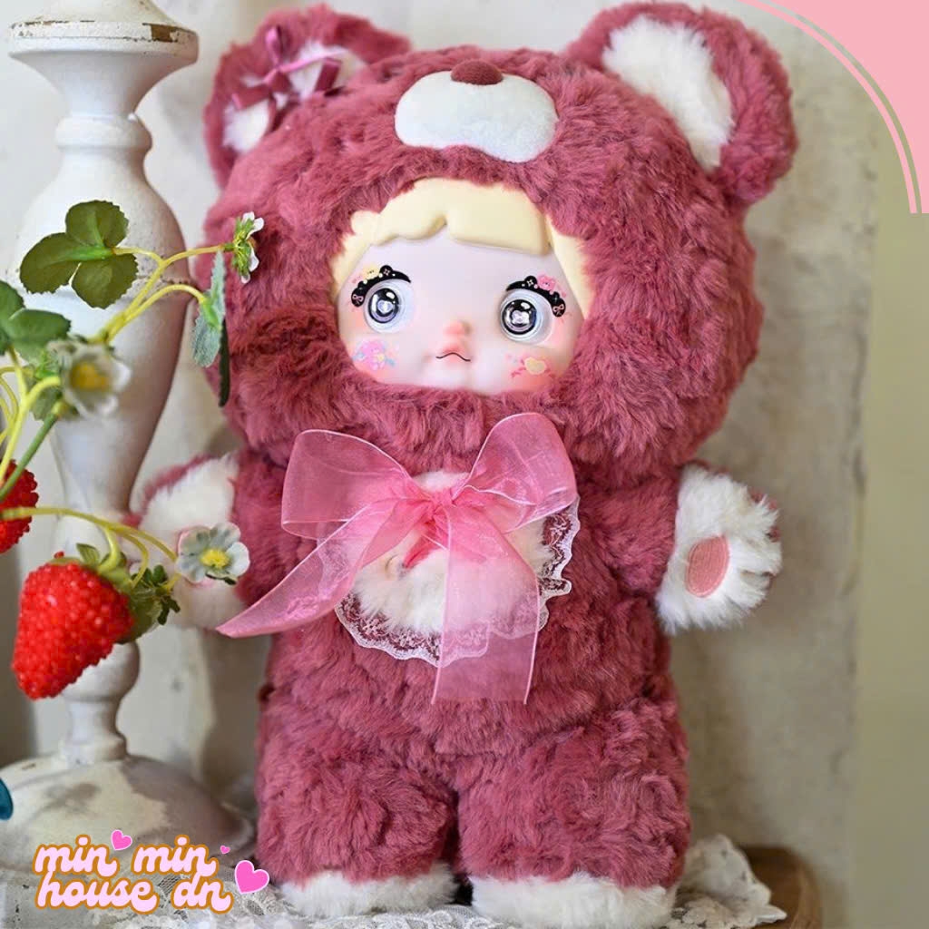 Nommi Bé Gấu Bông Dễ Thương, Blind Box Ngẫu Nhiên, Ver 1 Size 400%