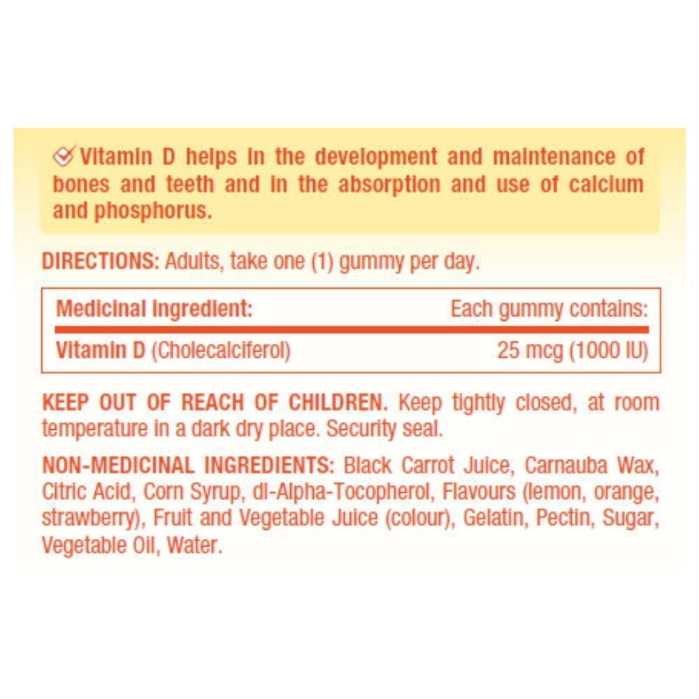 Kẹo dẻo Vitamin D3 của Nature's Bounty (90 viên)
